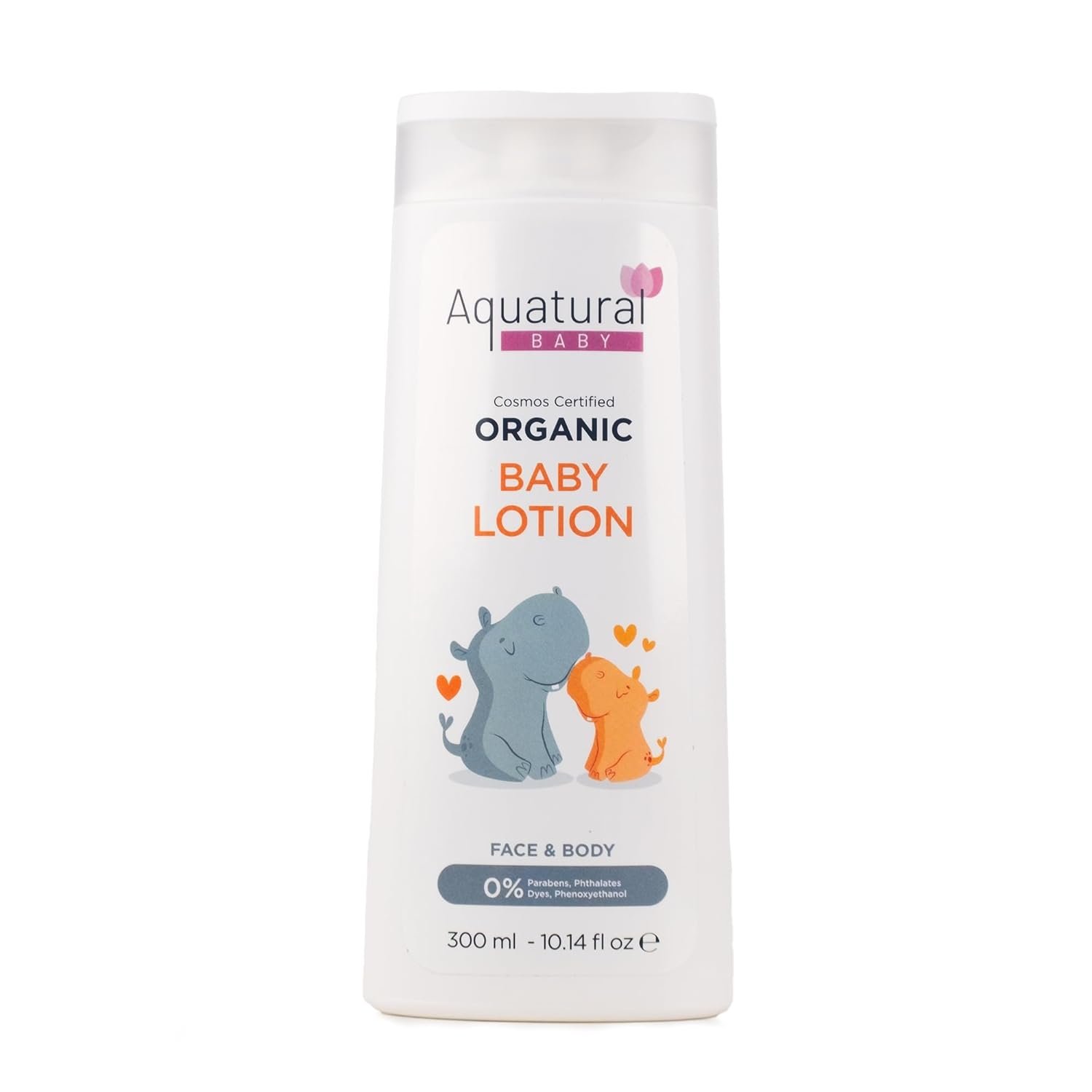 Organic Baby Lotion for Newborn, Natural Face & Body Cream Moisturizer, Toddler, Delicate, Dry Skin – Gentle Kids Lotion Sensitive Skin, 10.14fl oz