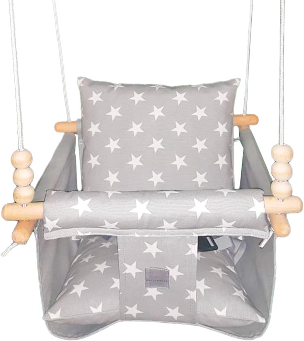 ROYALHOUSE Baby Swing Seat – with Safety Belt – Hanging Indoor Swing for Kids & Temporary Baby Swing Outdoor, Sports & Outdoor Play Toys, Used for Indoor Playground, Swing Sets for Backyard