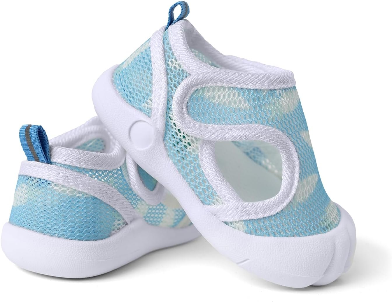 Baby Walking Water Shoes Toddler Breathable Mesh Sandals First Walkers Running Tennis Sneakers Outdoor Beach Shower Shoes for Boys Girls, Soft Sole & Non-Slip