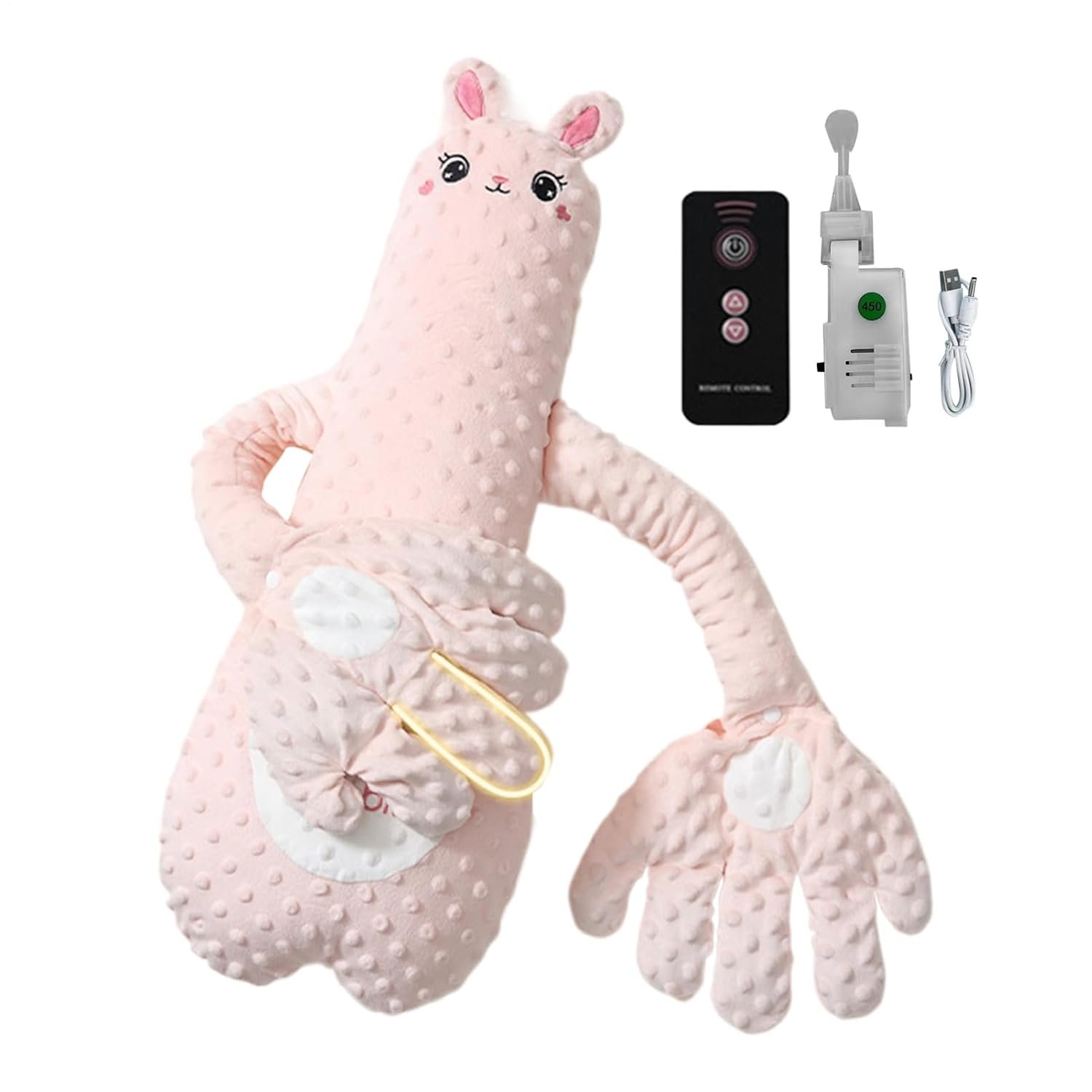 Sleep Patting Soother, Sleep Soothers, with 3 Adjustable Modes Calming Stuffed Animal Cushion, for Diaper Changing Tummy Time Hospital Stay Stroller