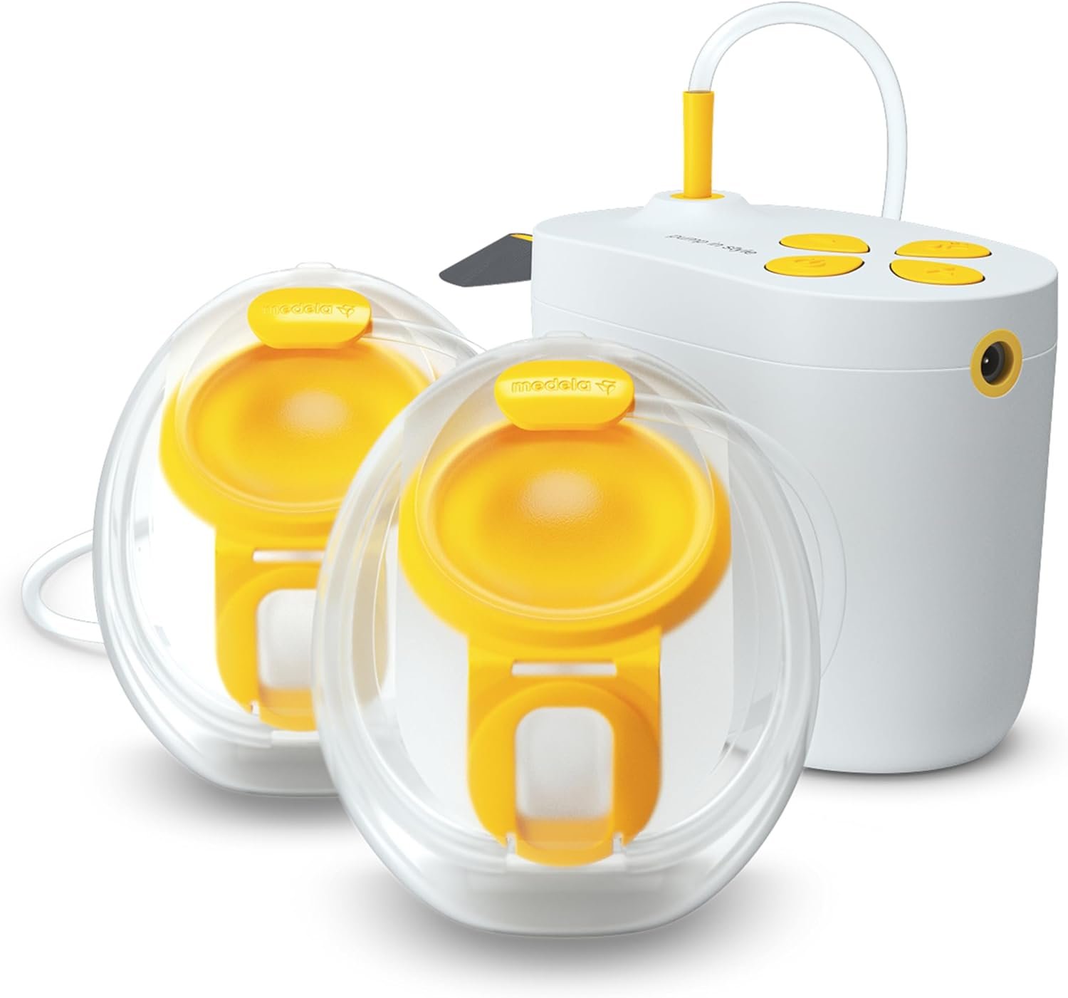 Medela Pump in Style Double Electric Breast Pump with Wearable in-Bra Collection Cups (1st Gen), Hospital-Grade Performance, Dishwasher-Safe, Includes Power Adapter & Battery Pack
