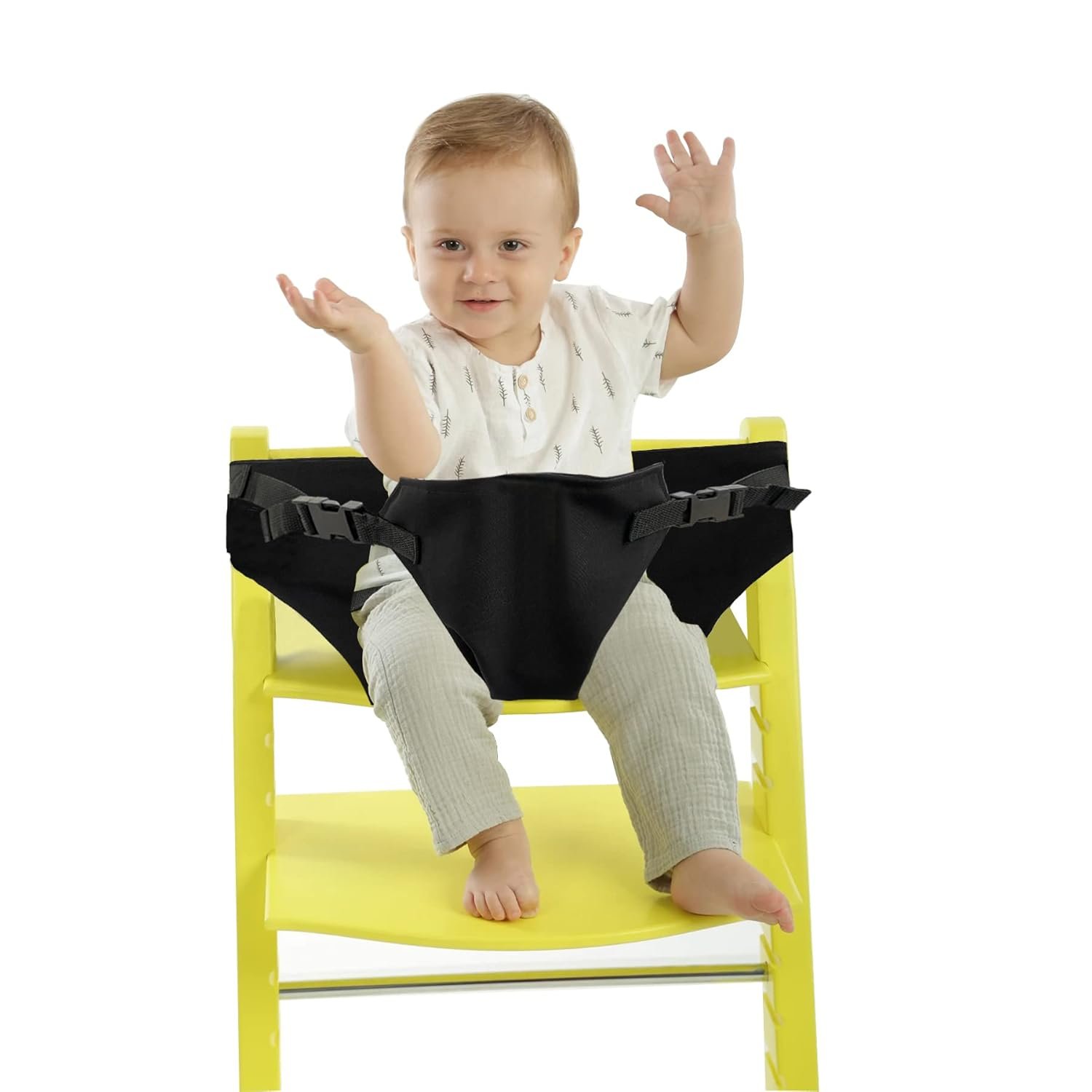 Baby Harness Seat for High Chair, Portable Feeding Seat Belt, Toddler Seat Belt, Baby Booster Harness Belt for Restaurant Shopping Cart Travel