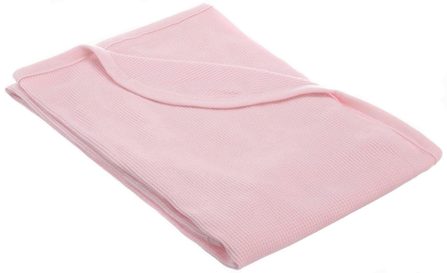 American Baby Company 100% Cotton Thermal Waffle Swaddle Blanket (30″ x 40″), Soft, Breathable & Stretchy, Pink, for Boys and Girls, Perfect for Swaddling, Travel and Gifting