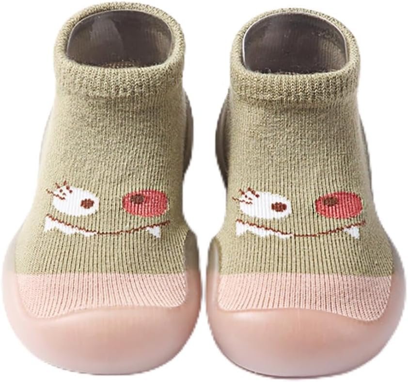 Baby Sock Shoes Boys Girls First Walking Infant Toddler Shoes Non Slip Lightweight Indoor Outdoor