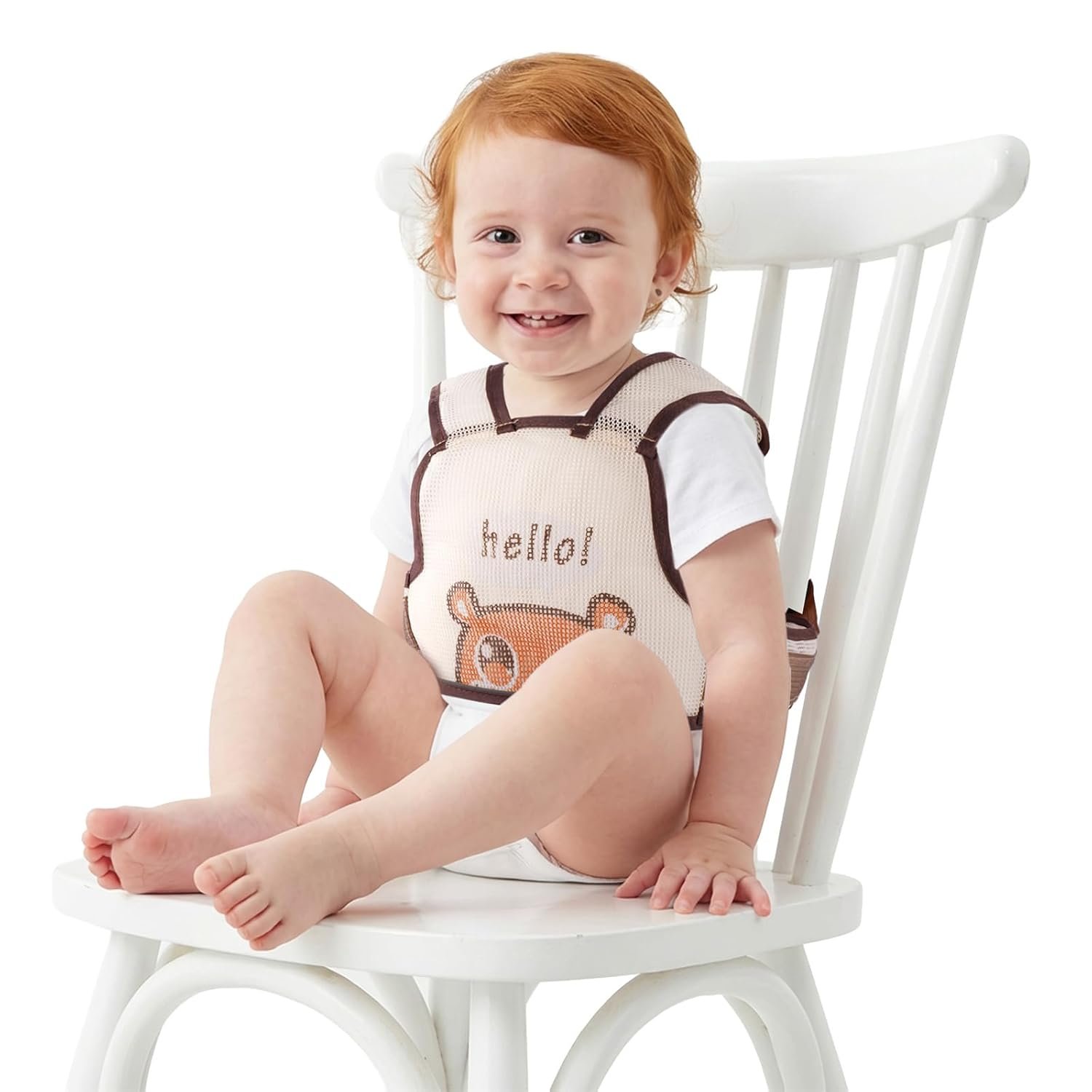 High Chair Straps – Portable Feeding Strap Safety Belt Foldable Booster Harness Belt for Restaurant Shopping Cart Travel