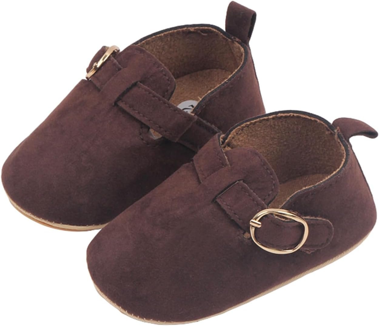 Toddler Baby Boys Girls Flats Shoes Soft Sole Non-Slip Slipper Winter Warm Indoor Walking Shoes