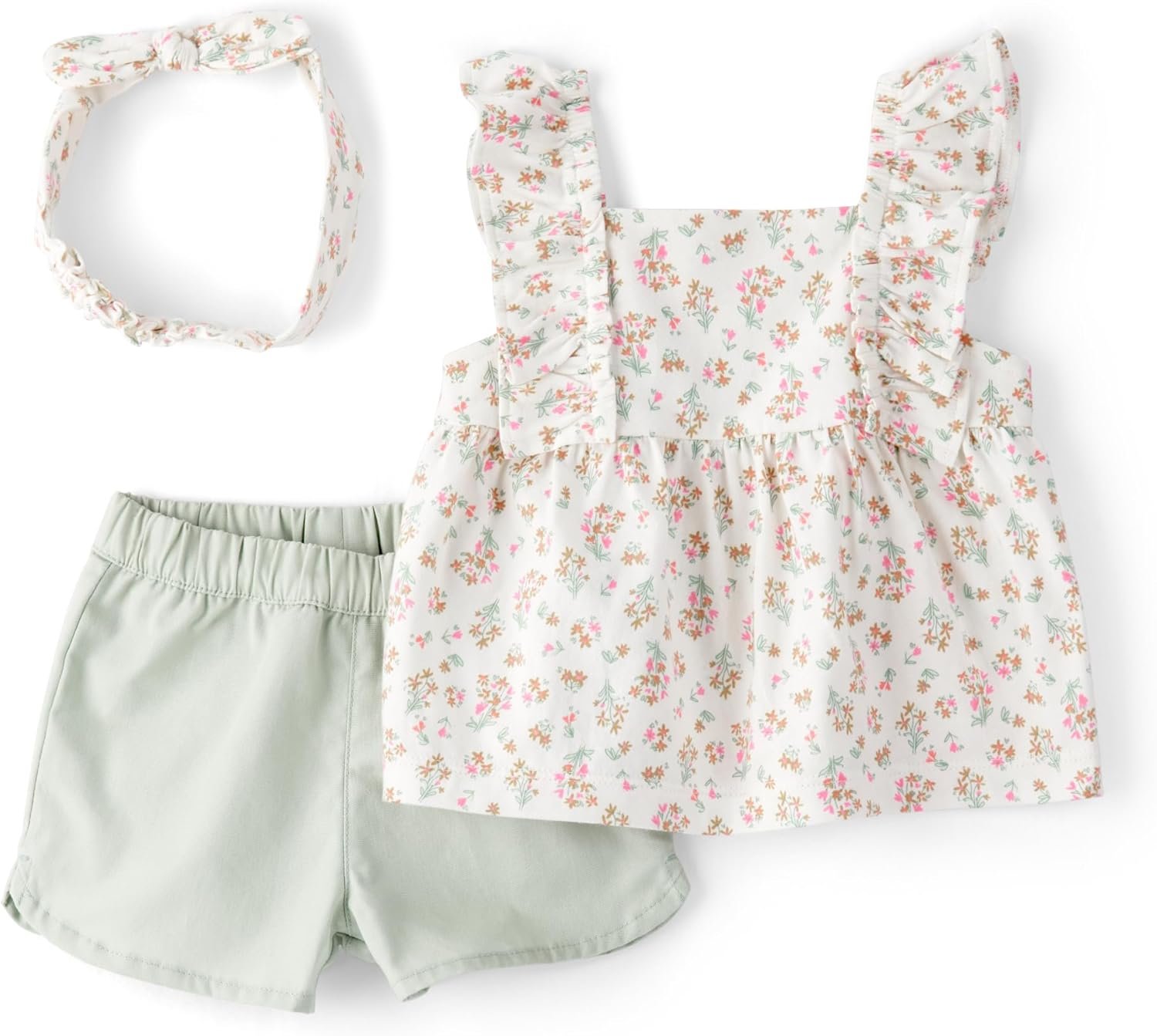 Carter’s baby-girls 3-Piece Short Set