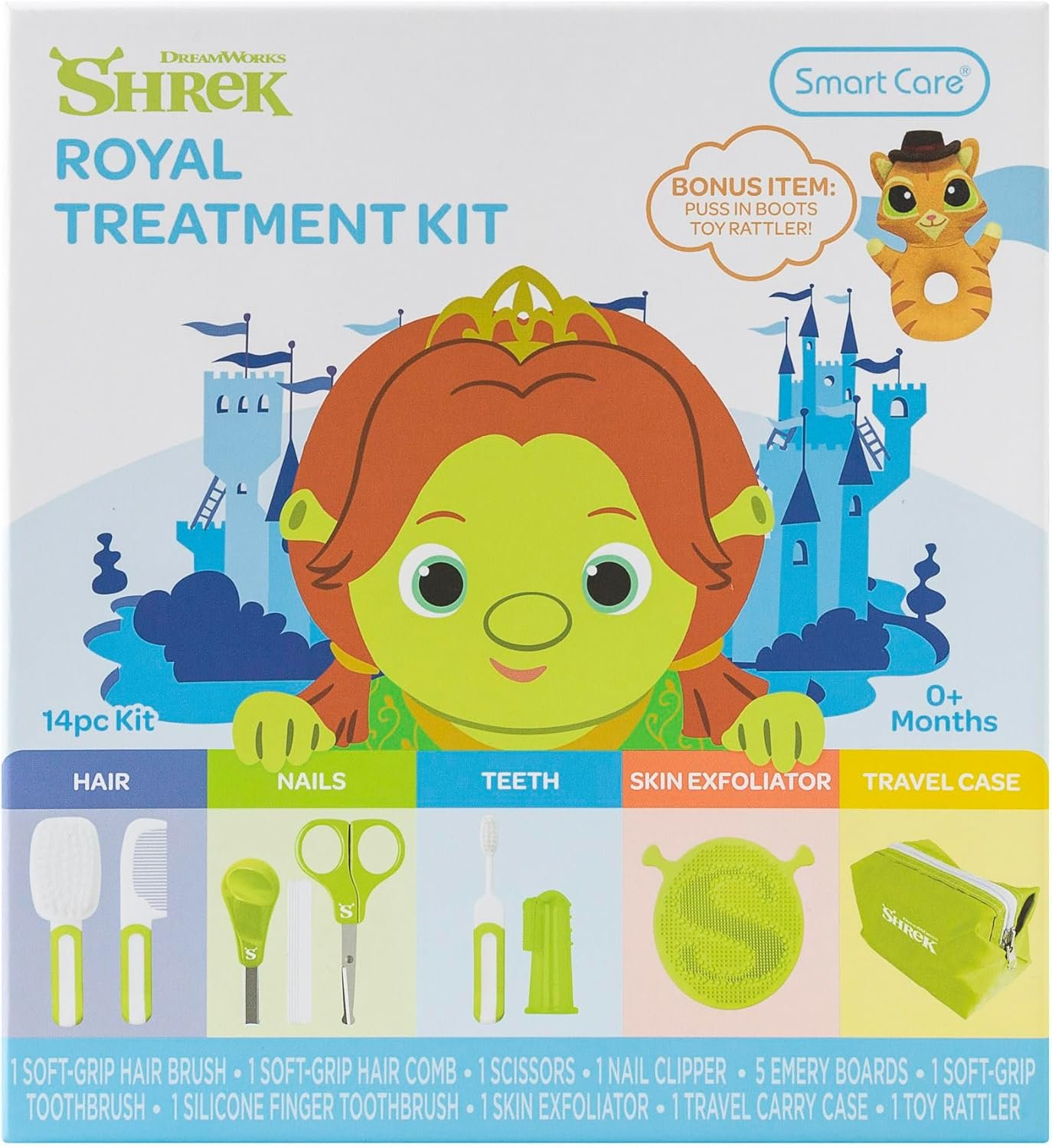 Smart Care Fiona Royal Treatment Baby Grooming Kit, Baby Newborn Essentials, Newborn Gifts, Baby Gift Set, 14PC