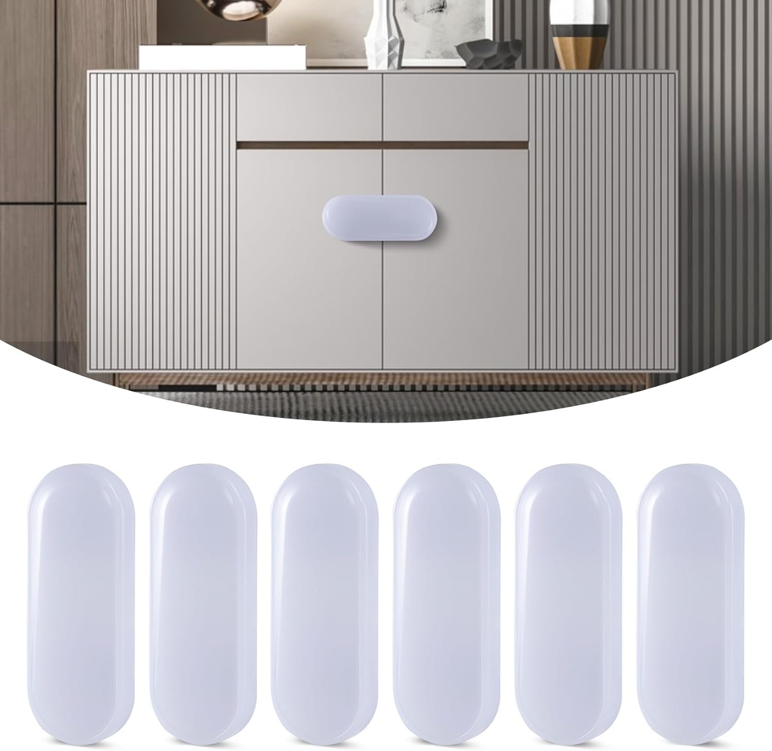 6-Pack Cabinet Locks Baby Proofing – TenLaitech Child Proof Drawer Locks| Child Safety Lock for cabinets Drawers Fridge Toilet Seat