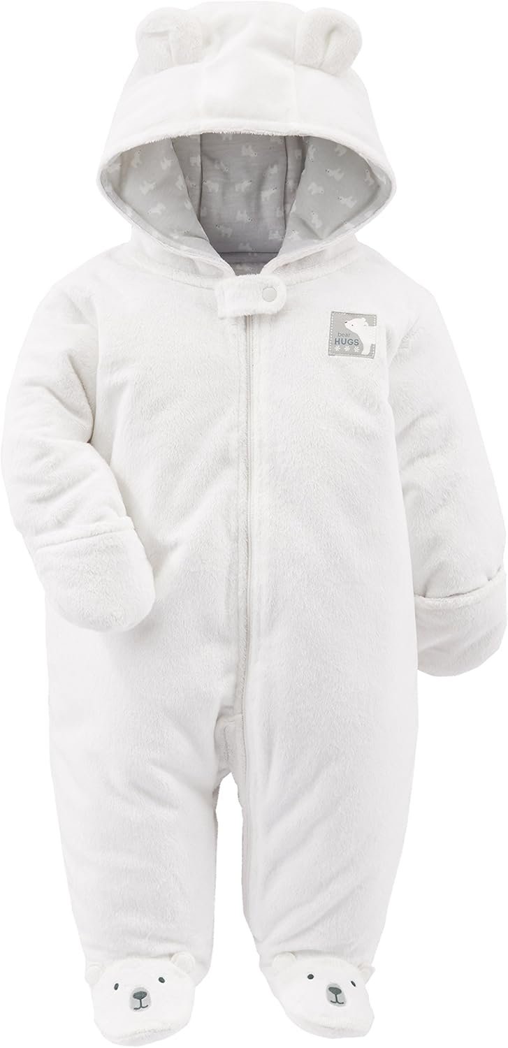 Simple Joys Kid’s Pram Ivory Bear Outerwear
