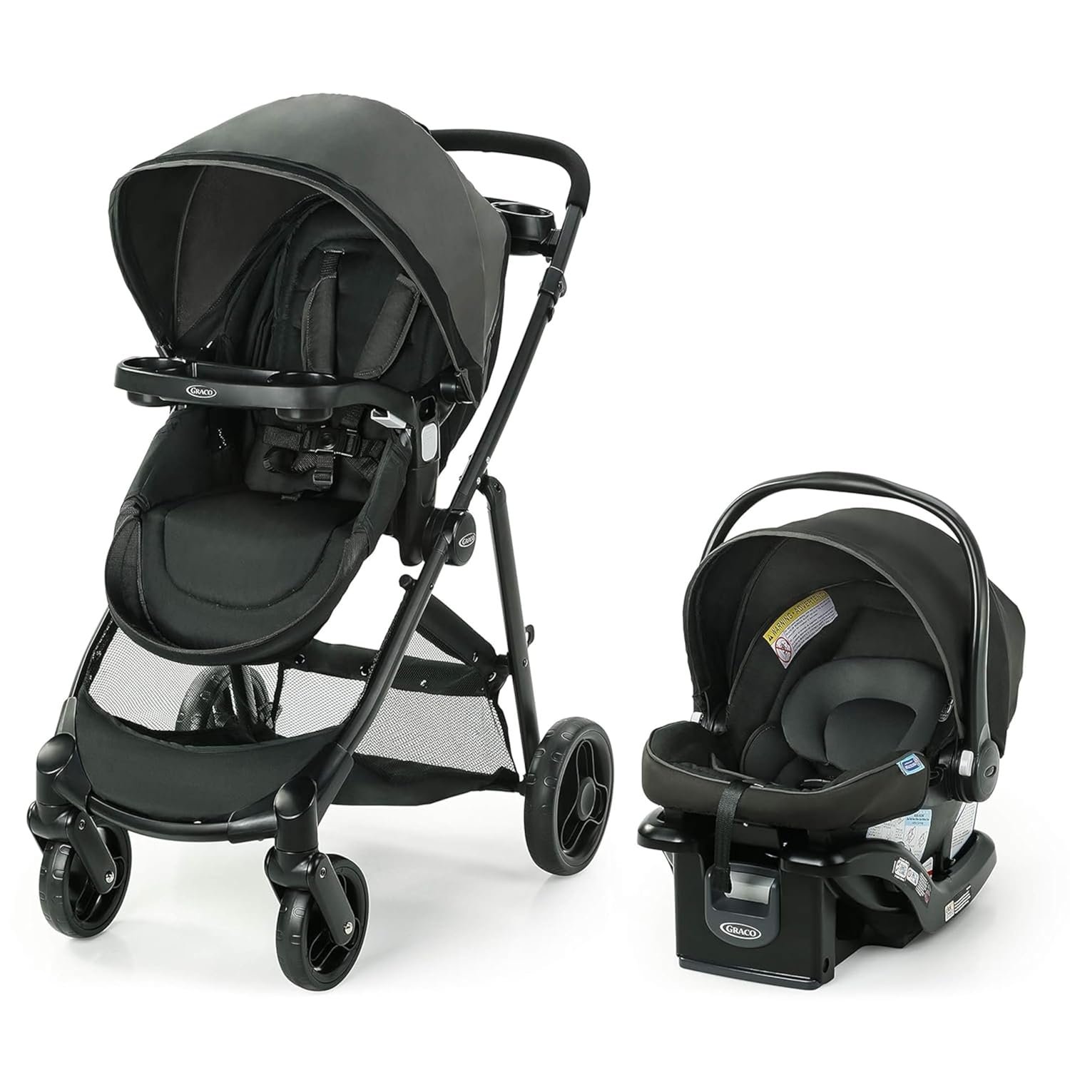 Graco Modes Element Baby Travel System, Infant Car Seat and Stroller Combo, Baby Essentials, Great Gift for New Parents and Baby Registry, Canter