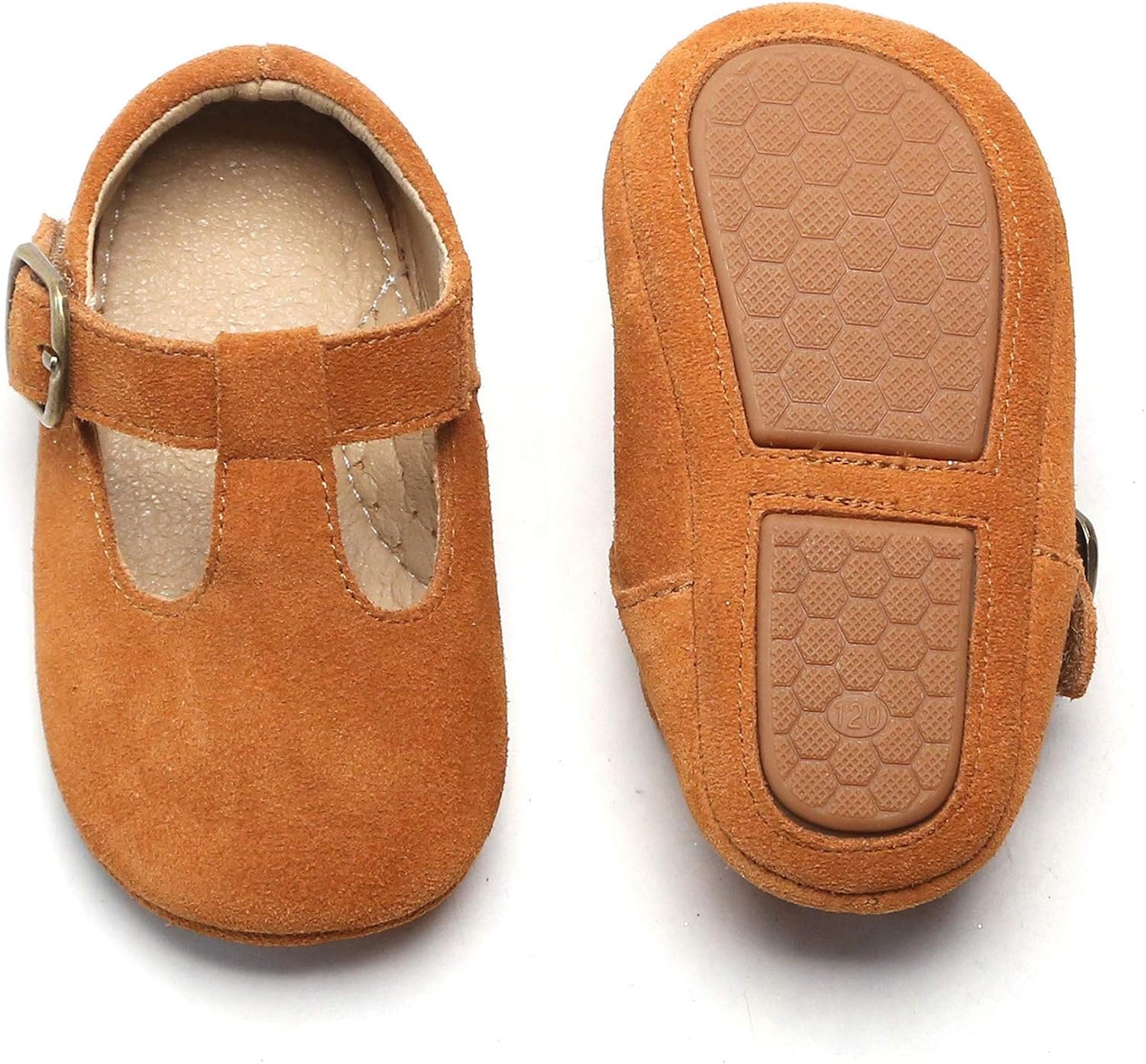 Felix & Flora Soft Sole Baby Shoes – Infant Baby Walking Shoes Moccasinss Rubber Sole Crib Shoes