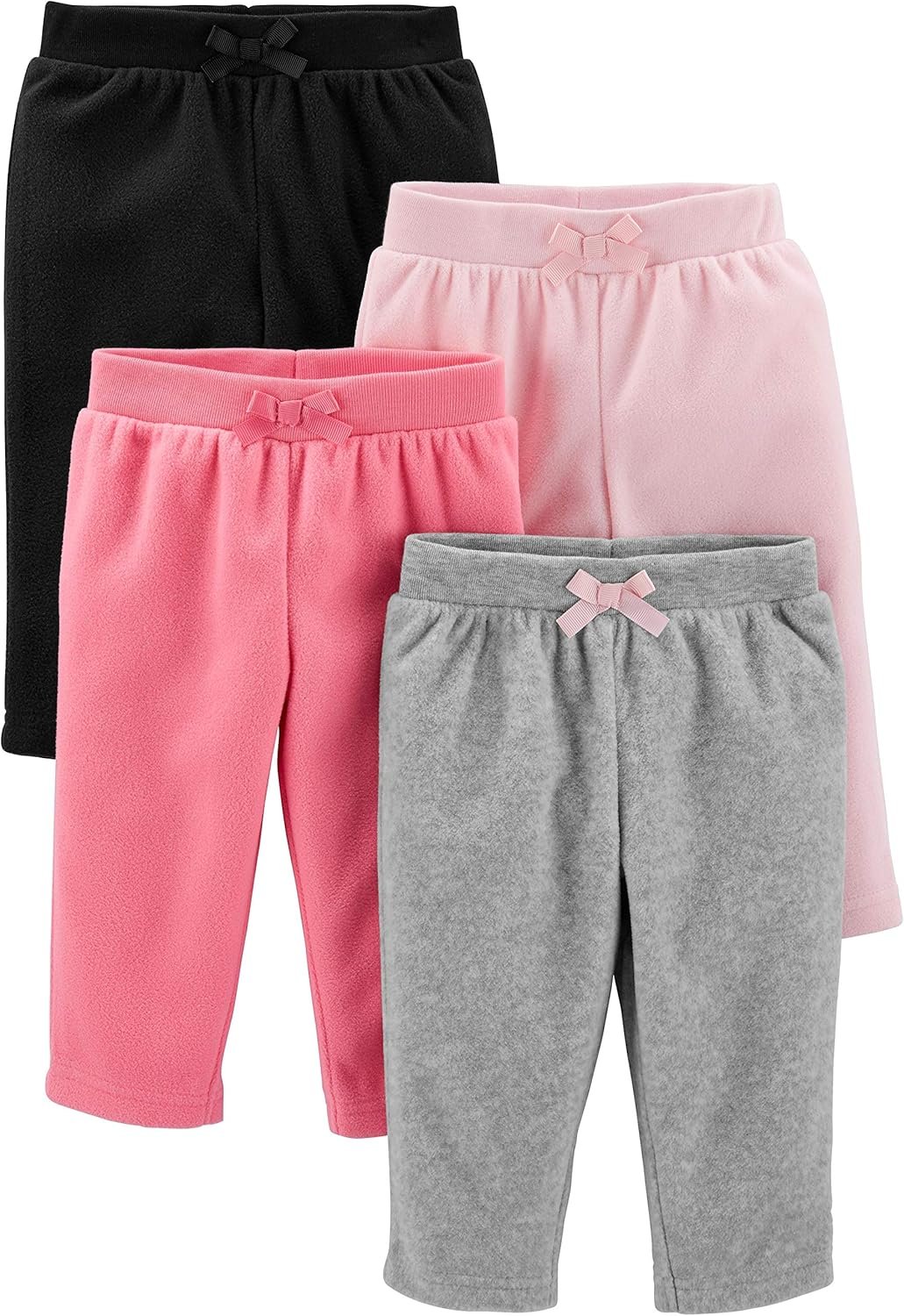 Simple Joys by Carter’s Baby-Girls 4-Pack Fleece PantsCasual Pants