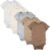 HonestBaby Baby 5-pack 100% Organic Cotton Short Sleeve One-piece Bodysuit