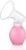 Breast Pump for Dog, Pet Breast Pump, Dog Breast Pump Help Your Pet Breast-Feed Newborn Pets Silicone Manual Breast Pump, Pink Manual Breast Pump