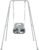 FUNLIO Toddler Swing with Foldable Metal Stand for Toddlers Aged 1~10 Years, 3-in-1 Baby Swing Set with 4 Sandbags for Backyard/Indoor/Outdoor Play, Easy to Assemble & Store, Grey