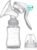 Manual Breast Pump and Milk Collector – Innovative Design, Silicone Manual Breast Pump Hand Pump- BPA Free, 150 ml Collector, Hand Express, FSA Eligible Breastfeeding