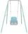 Multifunctional Toddler Swing, Foldable Baby Swing Outdoor & Indoor Use, Easily Installable and Storable (Blue)