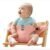 Baby/Toddler Harness Seat for High Chair, Feeding Safety Foldable with Strap, Booster Harness for Easy Travel Resturant, Park, Shopping, Portable Harness Strap (Pink)
