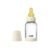 BIBS Baby Glass Bottle. 4 US fl oz / 120 ml. Anti-Colic. Vented Round Natural Rubber Latex Nipple. Supports Natural Breastfeeding, Slow Flow, Complete Set – Ivory