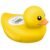 Baby Bath Thermometer Famidoc FDTH-V0-22 Water Temperature Test Floating on Water and Room Digital Bath tub Thermometers Duck Bath Thermometer Baby Safety New Upgraded