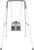Foldable Toddler Swing Set, Indoor & Outdoor Baby Swing, Kids Swing Set for Backyard, Safe and Durable Design, Grow with Your Child (Gray)