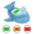 Baby Bath Thermometer, Infant Digital Water Thermometer Safety with 3 Color Backlit and Temperature Warning, Room Thermometers Floating Toy for Infant, Toddler, Bathtub, Swimming Pool (Light Blue)