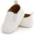 KIDSUN Infant Baby Boys Girls Sneaker Leather Soft Sole Anti-Slip Newborn Toddler White Casual Shoes First Walker Crib Shoes