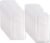 6 Ply Cloth Diapers Burp Cloth, Fasoar Thick Washable Absorbent Cotton Diaper for Babies and Toddlers Multi-Use 6/10/12 Count