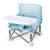 PandaEar Portable Travel Booster Seat with Tray| Folding Baby Seat Booster High Chair for Dining Table| Compact Camping Chair for Lawn, Beach Indoor/Outdoor Use| Toddlers, Kids (Light Blue)