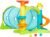 Little Tikes 2-in-1 Activity Tunnel, Indoor Outdoor Playset for Toddlers, Boys and Girls Ages 1-3 Years