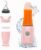 Socila Blender Baby Food Processor Mini Portable Blender With Silicone Feeding Bottle and Baby Spoons USB Quick Recharging