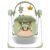 Baby Swings for Infants, Portable Baby Swing with Adaptable Speed, Music and Timer, Infant Swing for Babies 0-9 Months 6-20 lbs, Indoor/Outdoor Use