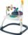 Fisher-Price Baby Bouncer SpaceSaver Jumperoo Musical Activity Center with Lights Sounds & Developmental Toys, Astro Kitty