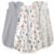 3 Pack Baby Sleep Sack 0-6 Months 100% Organic Cotton, 0.5 TOG Lightweight Wearable Blanket, 2-Way Zipper Sleeping Bag, Cotton&Fawn&Grey