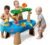 Step2 Tropical Rainforest Kids Water Tables, Outdoor Toddler Activity Table, Ages 1.5+ Years Old, 13 Piece Water Toy Accessories, Blue & Green