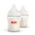 NUK Perfect Match 2-in-1 Natural and Anti-Colic Bottle with Slow Flow, Wide, Adaptable Nipple, 5oz., 2 Pack