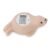 Baby Bath Thermometer | Baby Bath Toys | Adorable Seal Design | Safe Baby Thermometer for Infants | Newborn Essentials | ℉/℃ | Beige