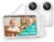 Jartoo 2K 5.5″ Video Baby Monitor with 2 Cameras and Audio,AI Cry Detect 1860ft Long Range Baby Monitor No WiFi Baby Camera Wireless,Clear Night Vision,ANC, 2-Way Talk,White Noise,6000mAh [2025 New]