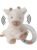 Bearington Lil’ Lofty 5.5 Inch Giraffe Baby Rattle – Soft Rattles for 0-6 Months & Plush Giraffe Ring – Stuffed Animal Baby Toys – Infant Toys