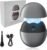 Electric Nail Clipper, Electric Nail Clippers for Seniors & Adults, Baby Electric Nail Trimmer with Light & Nail Scraps Storage, Electric Automatic Nail Clipper & Trimmer for Fingernail & Toe (Grey)