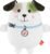 Fisher-Price Baby Toy Calming Vibes Puppy Soother Plush Portable Sound Machine with Vibrations for Newborns 0+ Months