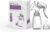 Manual Breast Pump Portable Breast Pump for Travel, Extractor de Leche Manual, Milk Catcher, Breastfeeding Essentials, Handheld Breast Shield & Accessories 5 Fl Oz/150ml+Lid+35mm Flange