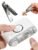 ONEDONE Electric Nail Clipper – 3-in-1 Rechargeable Baby Nail Trimmer Electric Nail File with Dual Blades 3 Speeds Fingernail Grinder Safe for Baby Women Seniors w/Ingrown Toenail Clippers
