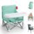 Tiny Marvels Portable Booster Seat, Foldable Baby High Chair with Removable Tray, Safety Harness & Carry Bag – for Toddlers Ages 6M-3Y, Ideal for Dining, Travel, Camping & Family Time