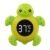 Baby Bath Thermometer Baby Safety, Digital 2-in-1 Room & Bath Water Thermometer with 3-Color Backlight & Temperature Warning, Floating Turtle Design for Infant Toddler, Auto On/Off