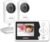 VTimes Baby Monitor with 2 Cameras, 2.4″ LCD Screen Video Baby Monitor No WiFi Night Vision VOX Mode Alarm and 1000ft Range, Peace of Mind for New Parents