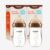 Thyseed Anti-Colic Glass Baby Bottle for Breastfed Infants, Paced Feeding, Breast-Like Newborn Medium Fast Flow Nipple (3m+), 8 oz, 2 Pack