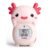 Baby Bath Thermometer, Digital Temperature Water Thermometer, Safety Bathtub Floating Toy for Baby, Infants, Toddlers – Pink Axolotl with Timer