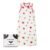 BubblePanda Rayon Made from Bamboo Sleep Sack 6-12 Months 1.0 Tog Soft Toddler Sleeping Sack for Babies 2-Way Zipper Baby Wearable Blanket